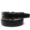 Men'S LEN Belts Belts | American Alligator Belt Black | Len Belts