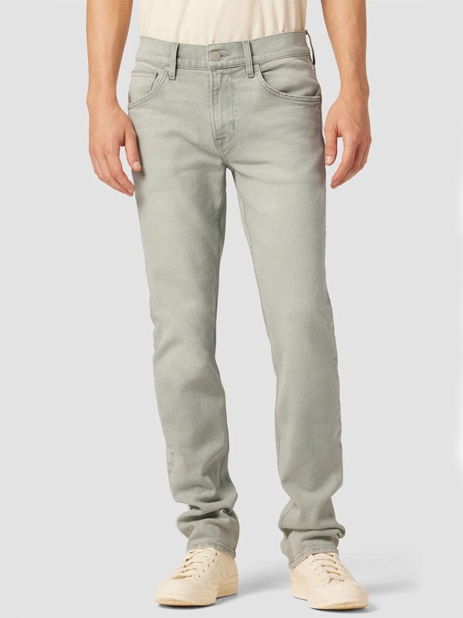 Men'S Hudson Jeans | Blake Slim Straight Jeans Sky Grey | Hudson