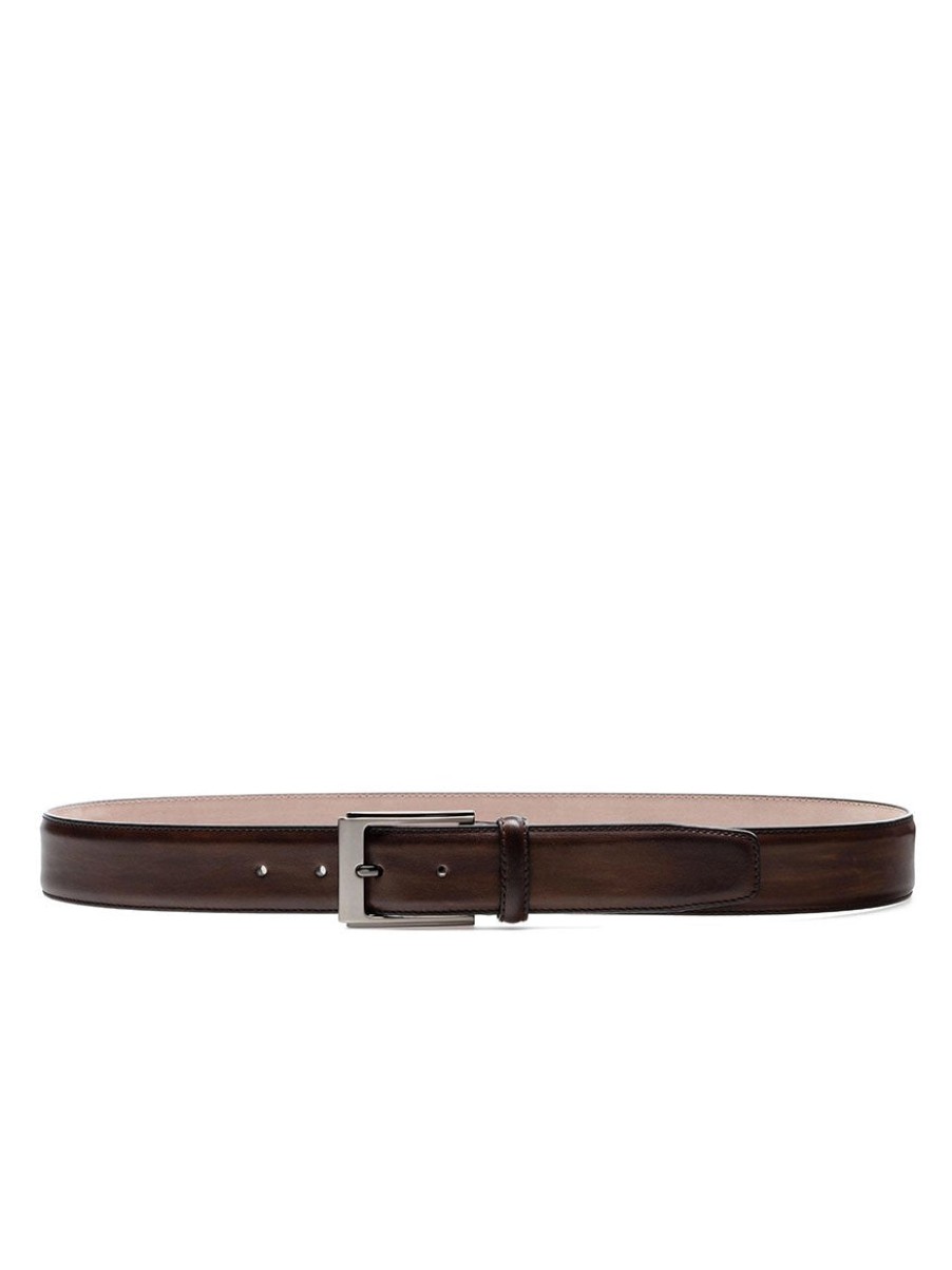 Men'S Magnanni Belts | Vega Belt Tabaco Accessories | Magnanni