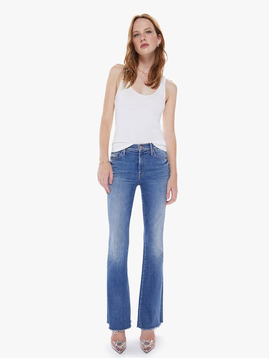 Women'S Mother Denim Jeans & Denim | The Weekender Fray A Groovy Kind Of Love | Mother Denim