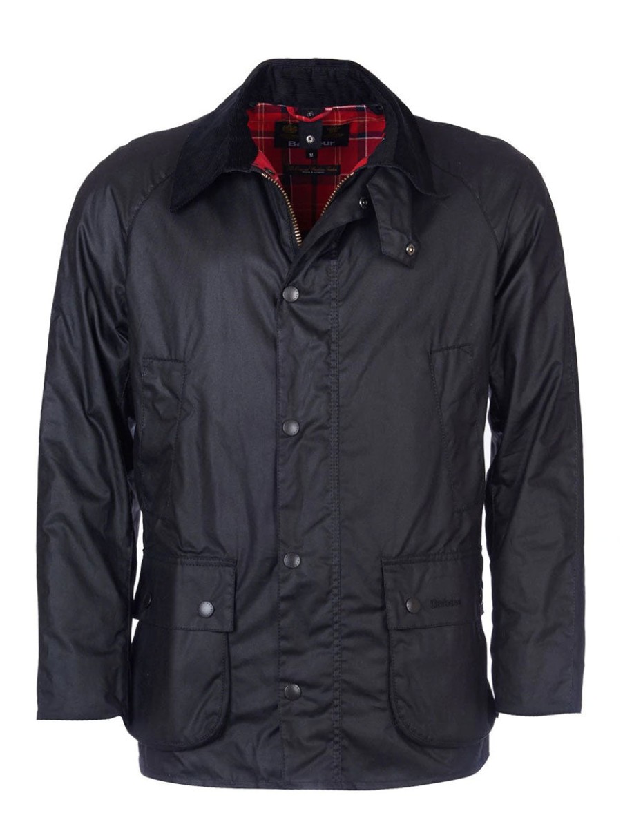 Men'S Barbour Coats & Jackets | Barbour Ashby In Black