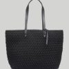 Women'S Naghedi Totes | Jetsetter Small Tote Solid Onyx | Naghedi