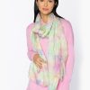 Women'S Kinross | Dreamscape Print Scarf In Multi | Kinross