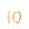 Women'S EF Collection Earrings | Buy Gold Dome Mini Huggie Earring Gold Jewelry