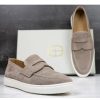 Men'S G. Brown Shoes Loafers & Slip-Ons | Ernie Penny Loafer Taupe Suede | G. Brown Shoes