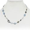 Women'S Margo Morrison Necklaces | Buy Aquamarine, Labradorite, Moonstone, And Pyrite Necklace With Diamond Clasp Jewelry