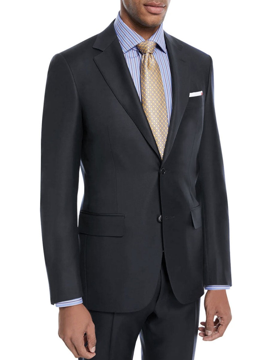 Men'S Canali Suits | Canali Contemporary Fit Suit In Navy