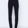 Women'S Akris Punto Pants & Leggings | Akris Punto Mara Stretch Jersey Pants In Black