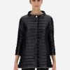 Women'S Herno Coats & Jackets | Rossella A-Shape Jacket Black | Herno