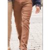 Men'S Faherty Brand Pants | Stretch Terry 5-Pocket Pant Bark Brown | Faherty Brand