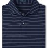 Men'S Peter Millar T-Shirts | Duet Performance Jersey Polo In Navy | Peter Millar