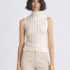 Women'S rag & bone Tops | Christina Wool Turtleneck In Ivory | Rag & Bone