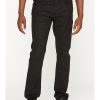 Men'S Hudson Jeans | Buy Blake Slim Straight Twill Pant Black Jeans