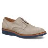 Men'S J & M Collection Oxfords & Derbys | Jameson Plain Toe Grey Italian Calfskin | J & M Collection