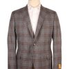 Men'S HicHot Freeman Blazers & Sportcoats | Autumn Blend Sport Jacket Grey Brown Plaid | Hickey Freeman