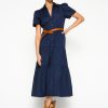 Women'S Brochu Walker Dresses | Havana Dress Navy | Brochu Walker