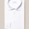 Men'S Eton Dress Shirts | White Four-Way Stretch Shirt | Eton