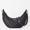 Women'S MZ Wallace Shoulder Bags | Crosby Luna Black | Mz Wallace