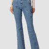 Women'S Hudson Jeans & Denim | Faye Utility Ultra High-Rise Bootcut Jean Earth Angel | Hudson